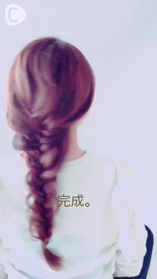 編むだけで華やか♡フィッシュボーンで作る立体こなれヘア♡