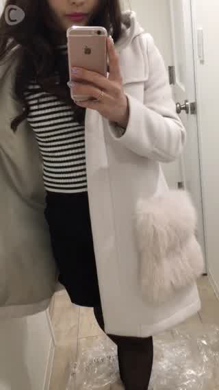 今日のコーデは黒ボーダーニットがポイント