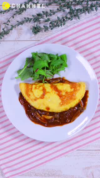 ふわふわスフレオムレツ！おしゃカフェごはんをお家で