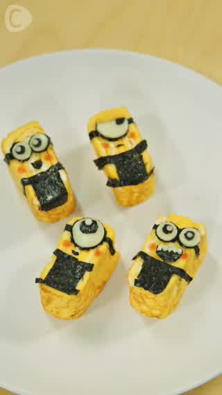 ทำไข่ย่างรูป Minions