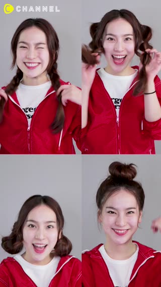 Empat Tutorial Hairdo Seperti Anak-anak