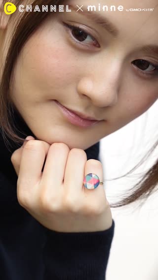 オリジナルカラーがおしゃれで楽しい「カラフルなリング」