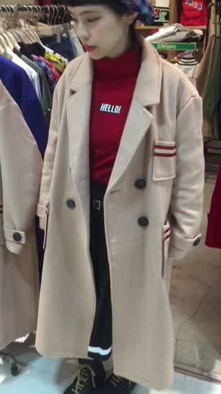 Aラインチェスターコート@BATTY GARAGE