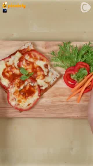 พิซซ่าขนมปังชีส ใช้ หม้อหุงข้าว