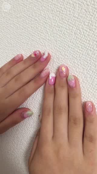 宮島るりかのいちご便り～ホワイトデーのピンクネイル～