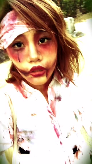 ゾンビだぞーがおー！！ハロウィン直前！ゾンビメイクにチャレンジ！