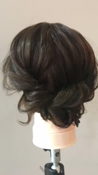 忙しい朝ささっとヘアアレンジ