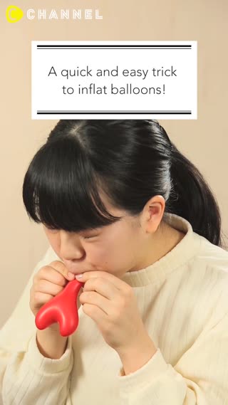 Quick & Easy Trick to Inflate Balloons!