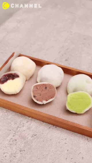 自製大福★想吃什麼口味都可以自己挑選喔！