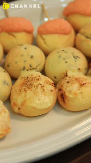 おやつにぴったり！もちもちポンデ団子