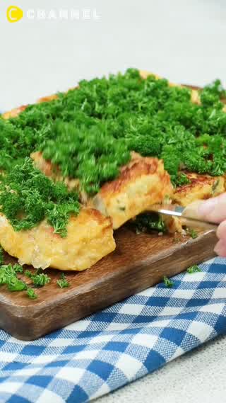 卵焼き器で簡単キレイに！【スパニッシュオムレツ】