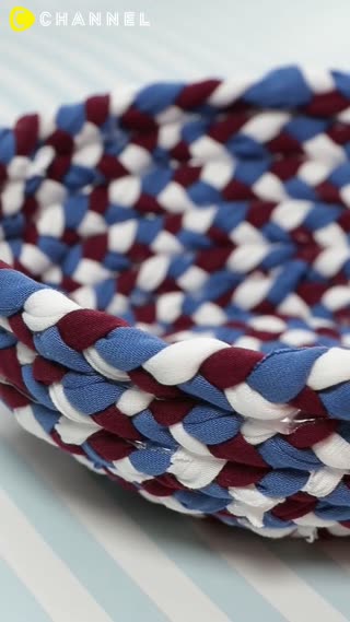 妳知道什麼是T恤編織嗎？舊衣環保改造成「置物小籃」