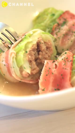 適合當主食的營養高麗菜捲★