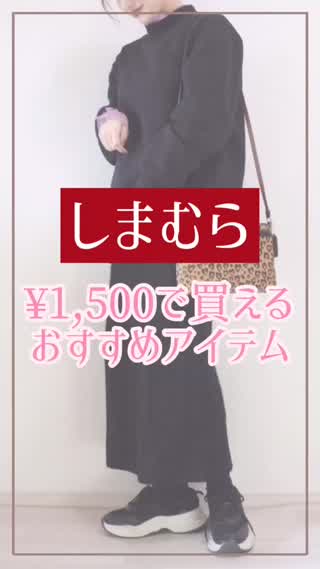 【しまむら】¥1,500で買えるおすすめアイテム