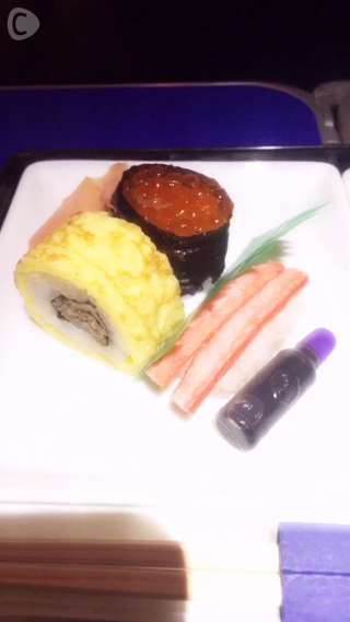 【新井美穂のシンガポール旅第3弾】シンガポールに出発♪おしゃれな機内食♡