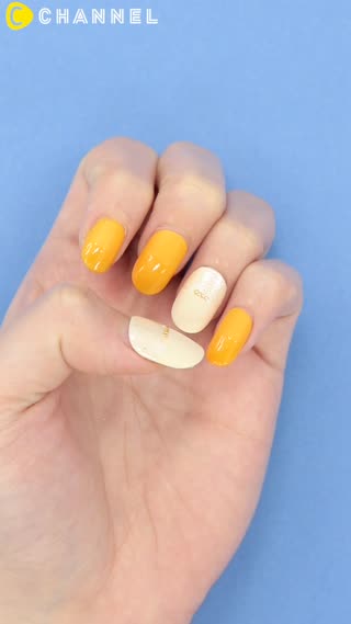 塗りかけがかわいい♡マットネイル