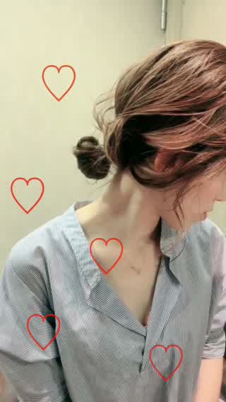 ほぐし方次第でアレンジはもっと可愛いく**