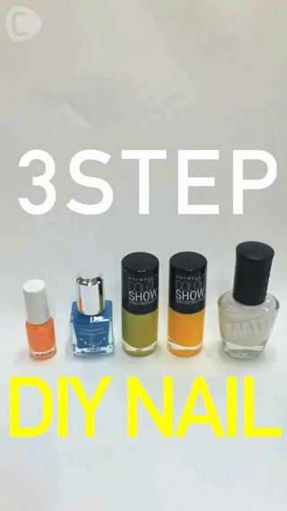 簡単マットネイル！素材違いでおしゃれな手もとに！