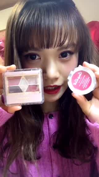 春にぴったり！《ピンク×パープルmake》