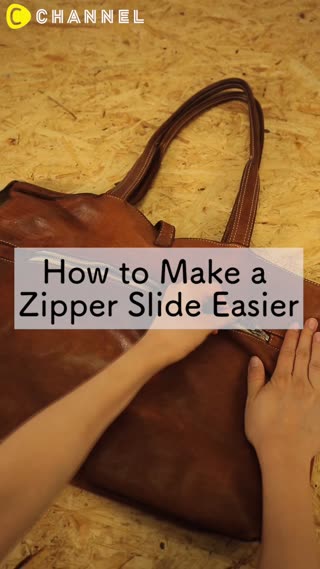 How to Make a Zipper Slide Easier