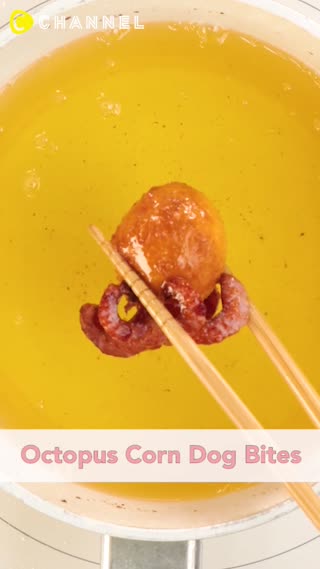 Octopus Corn Dog Bites