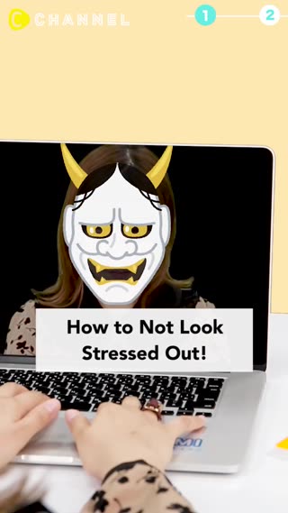 How to Not Look Stressed Out!