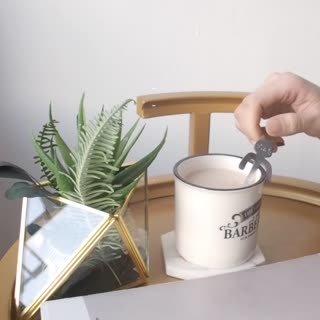 杯緣子可掛式304不鏽鋼攪拌湯匙 (貓咪、人魚款)