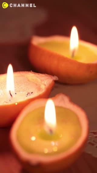 DIY Lilin Lemon