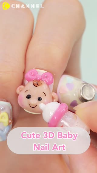 Baby Shower Nails  Nailed It