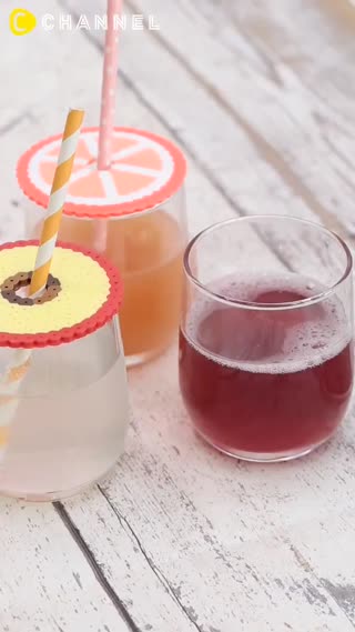 DIY Tutup Gelas yang Lucu