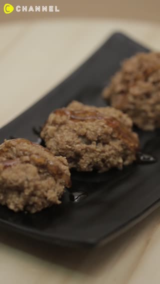 Bola Oatmeal Isi Pisang