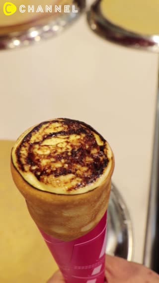 焦糖烤布蕾可麗餅＠Comcrepe原宿店