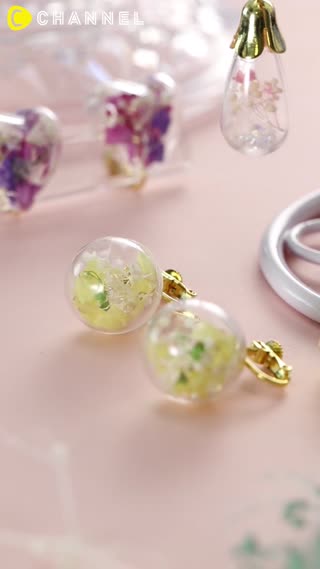 Glass Dome Accessories Flowers