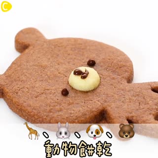 長頸鹿、兔兔、熊熊！動物餅乾♡