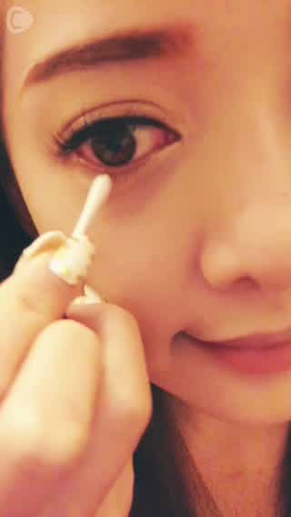 簡単！裸眼メイク♡下まぶた