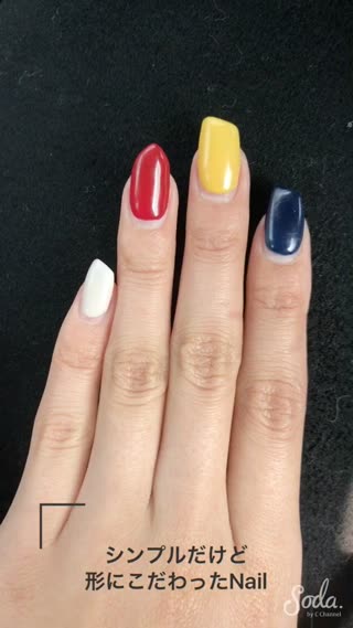 シンプルだけどオシャレ度upなNail