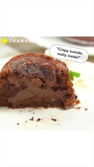 Crispy yet Melty! Chocolate Muffin