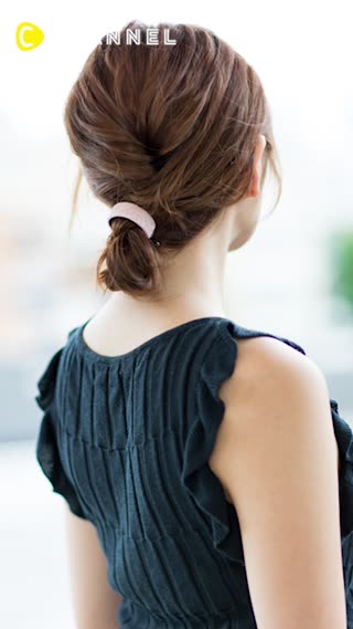 เทคนิครวบผมแบบมีโวลลุ่มด้วยกิ๊บทรงกลม