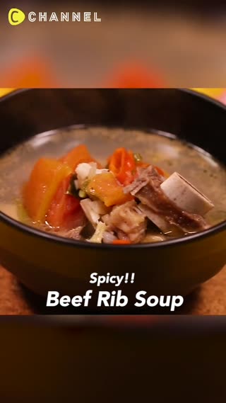 Unbearably Spicy! Spicy Rib Soup