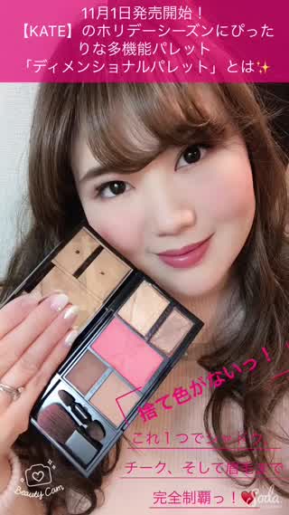 争奪戦間違いなし！捨て色なしのケイトの限定パレットのご紹介&使い方