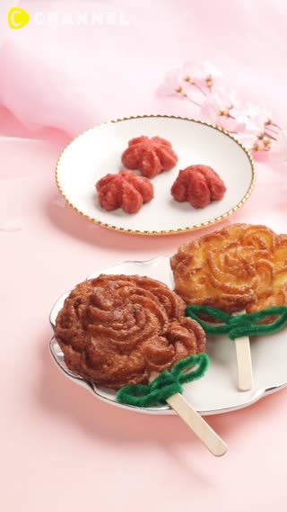 Make at Home ♡ Cherry Blossom Churros!🌸