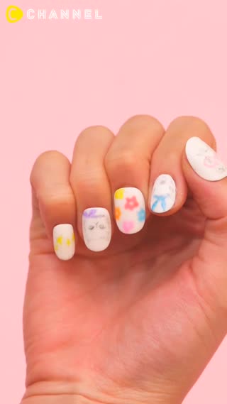 シャーペンで描く！？ロマンチックアニマルネイル