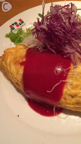 コスパも満点♡ミルキーウェイブでいただく名物オムライス ♡