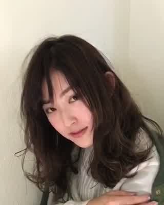 春のふんわりコテ巻きスタイリング動画