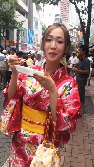 毎年2日間で約50万人が訪れる!!麻布十番納涼まつり♪美味しい食べ歩き♡