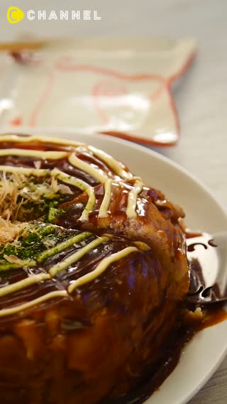 炊飯器で簡単♪ ホームパーティーにもオススメ♡どでかいお好み焼きドーム 