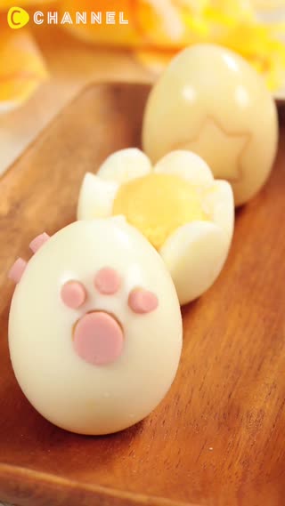 ไข่ต้มสุดคิ้วท์ในกล่องเบนโตะ