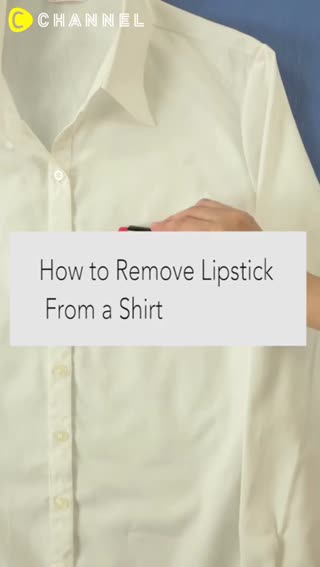 How to Remove Lipstick From a Shirt