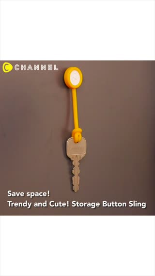 Trendy and Cute! Storage Button Sling