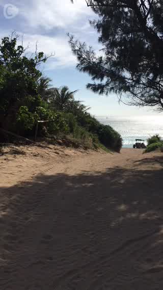 沙灘海景天氣晴  墾丁白沙灣